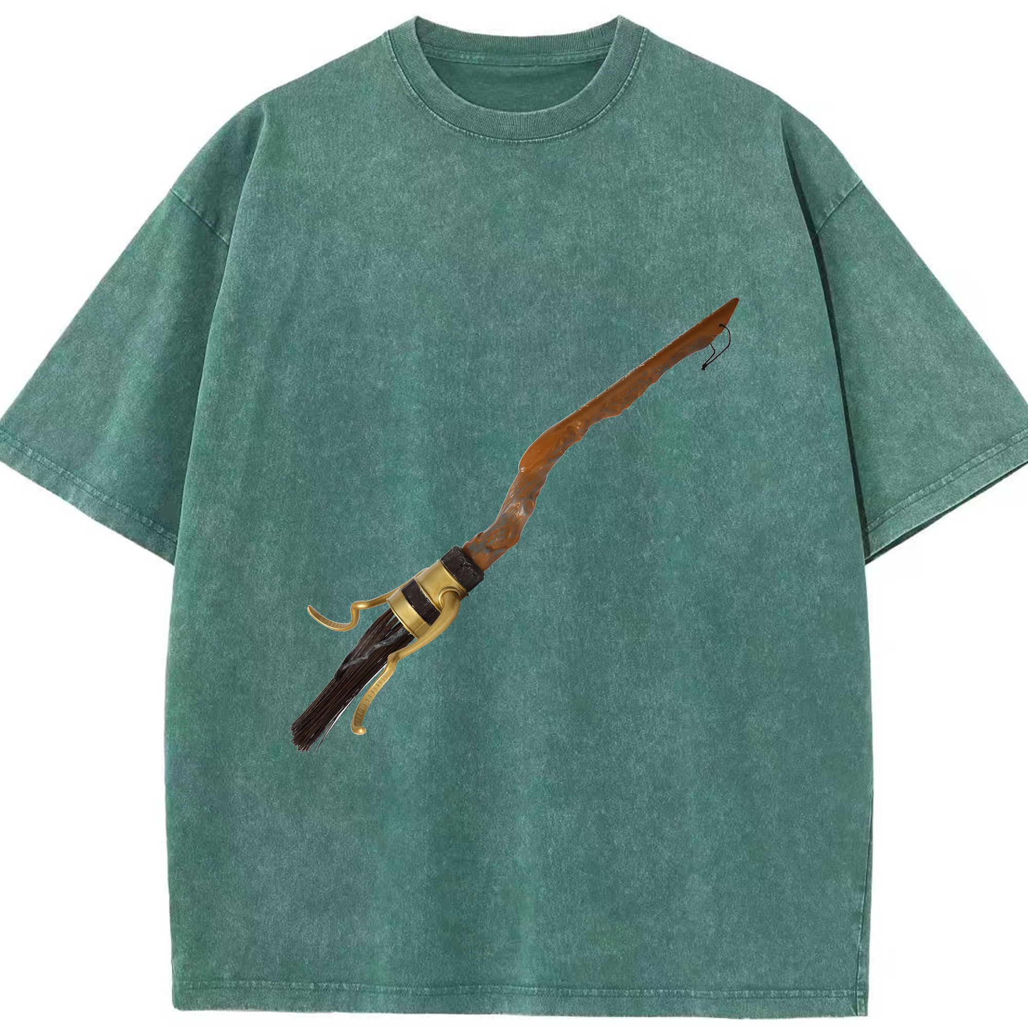 （画像用） Harry Potter ハリー・ポッターシリーズ 綿100% ヴィンテージ風 半袖Tシャツ（フロントプリント）